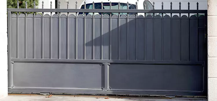 Metal Driveway Gate Installation Farragut